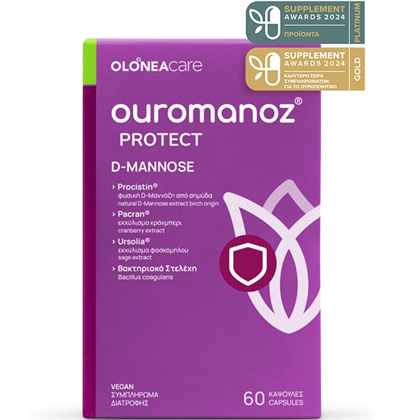 Ouromanoz Protect D-Mannose 60 Caps