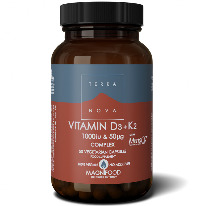 Terranova Vitamin K2 100Μg Complex ,50 Caps