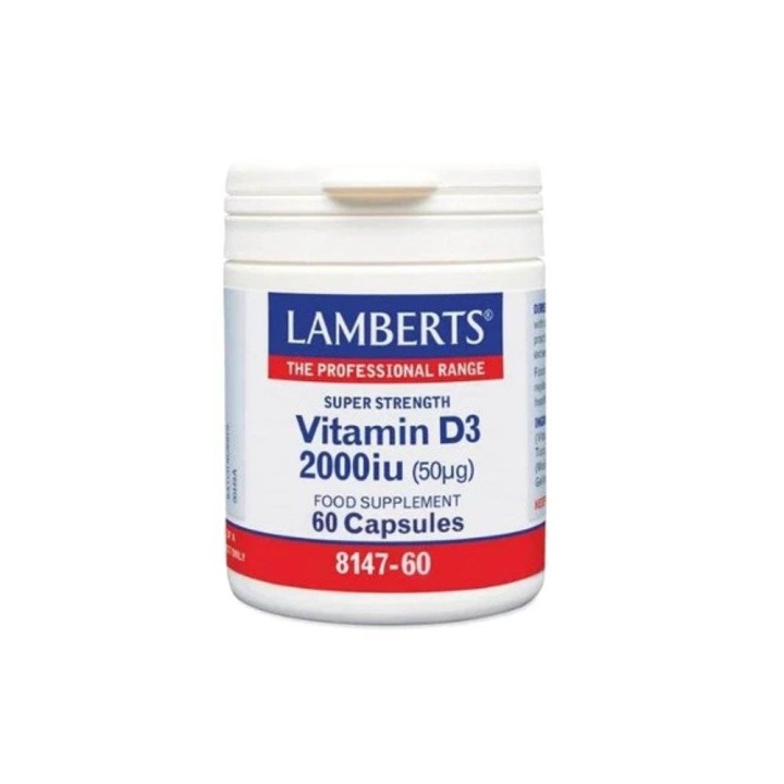 Lamberts Vitamin D3 2000Iu 60Tabs