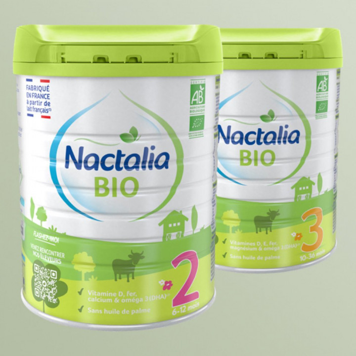 Nactalia Bio 3, Milk, 800G X 10-36M