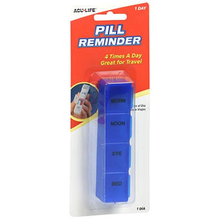 Acu Life Pill Reminder One Day Box