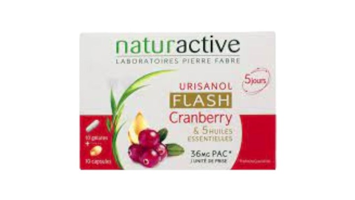 Naturactive Urisanol Flash Cranberry, 20Caps