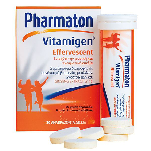 Pharmaton Geriatric W/ Ginseng G115, Efferv. Tabl, 20