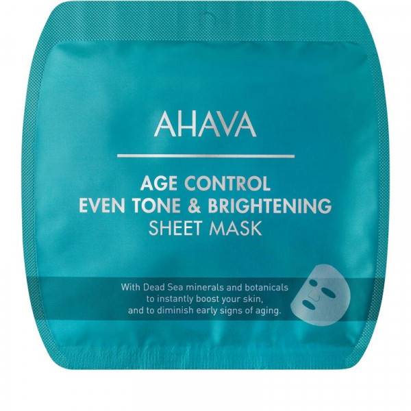 Ahava Age Control Even Tone & Brigh Sheet Mask