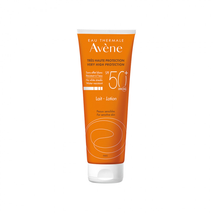 Avene Lotion Spf50+ Face & Body For Sensitive Skin, 250Ml