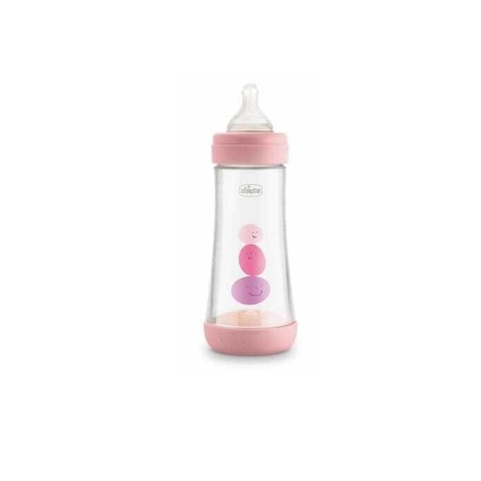 Chicco Baby Bottle Pink 300Ml 4M+