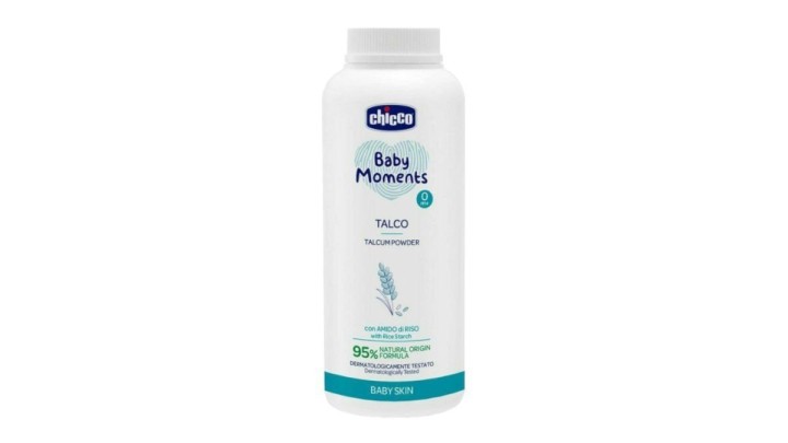 Chicco Baby Moments Talco Talcum Powder, 150G