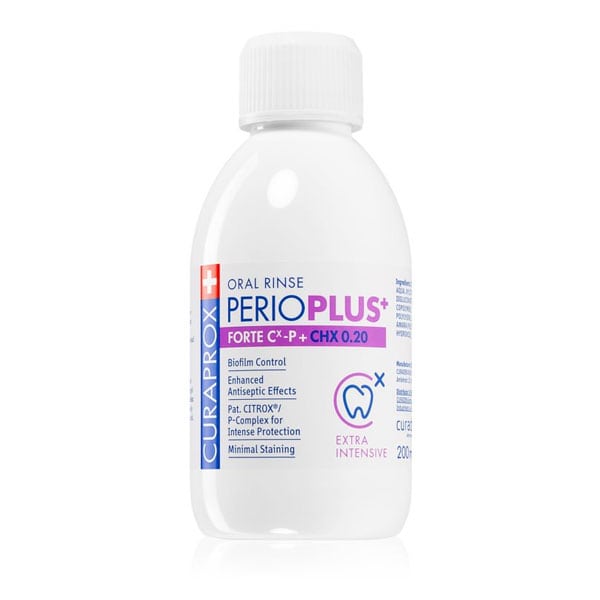 Curaprox Perio Plus Forte Chx 0.20 Mouthwash Extra Intensive, 200Ml