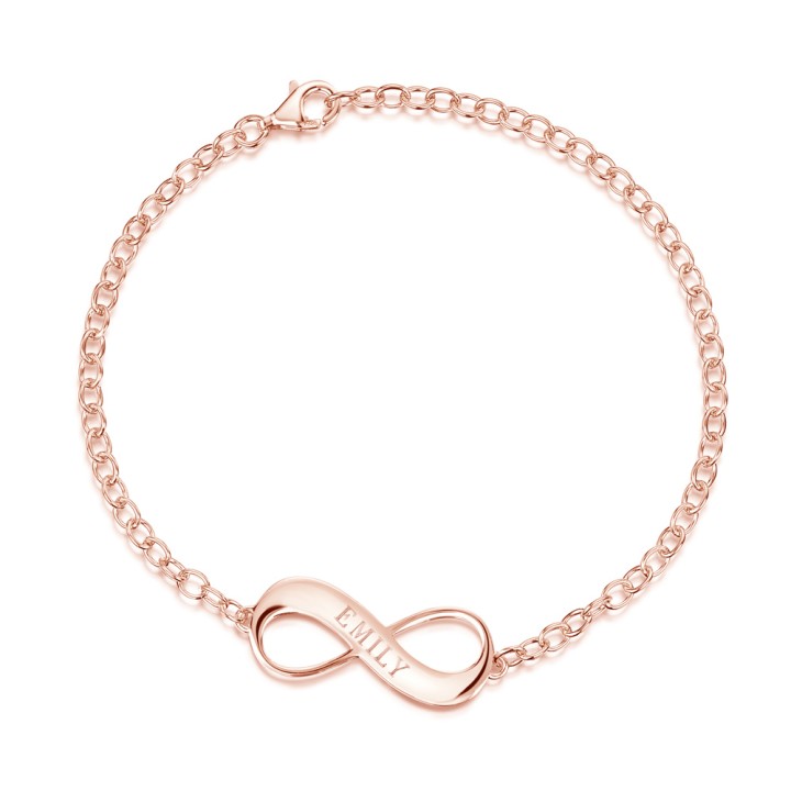 Dr. Biju Bracelet Infinity 22Mm Rose Gold