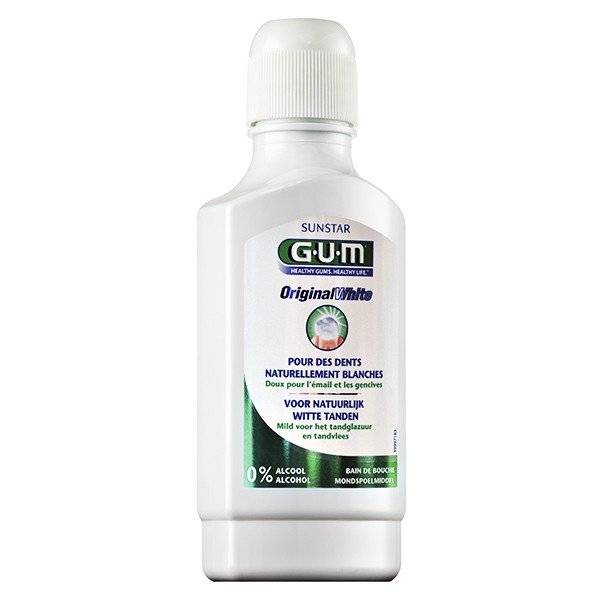 Gum Original White Fluoride, Mouthwash, 300Ml