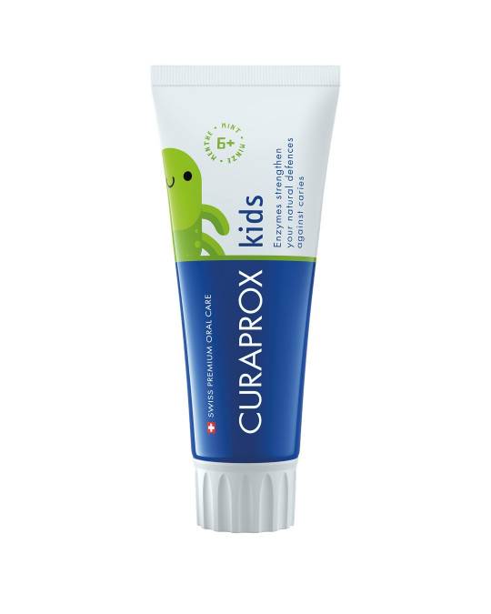 Curaprox Kids Toothpaste Mint Flavor 1450Ppm Fluoride 6Y+, 60Ml
