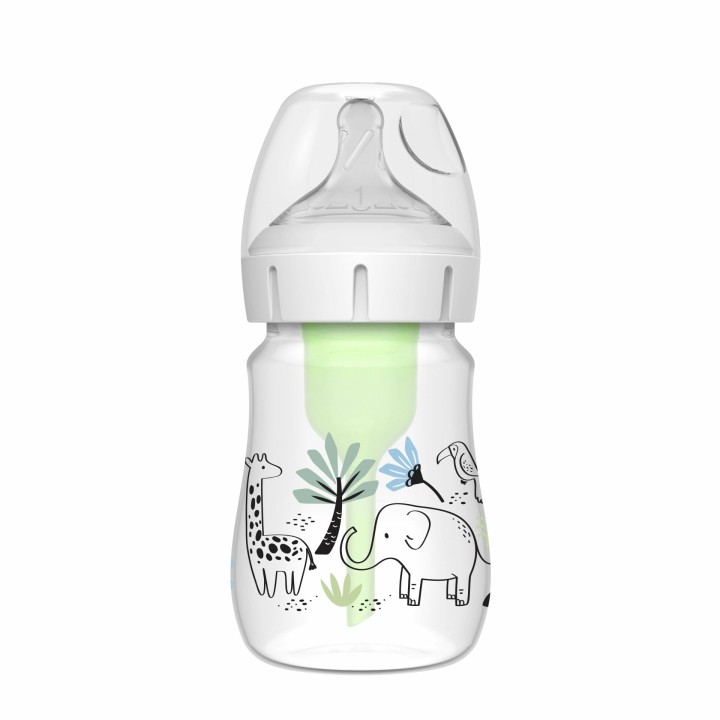 Dr. Brown'S Anti-Colic Options+ Wide-Neck Elephant, Bottle, 150Ml X 0M+