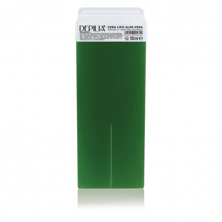 Depilia Roll On Wax Aloe Vera, 100Ml