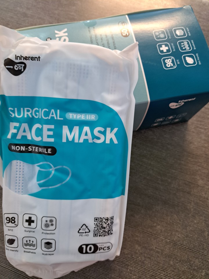 Face Mask 3 Ply 50(10Pieces Packed)