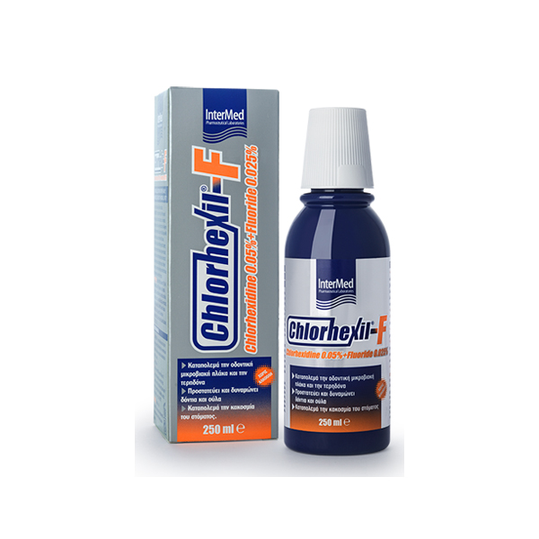 Intermed 0.05% Chlorhexil-F Mouthwash, 250Ml