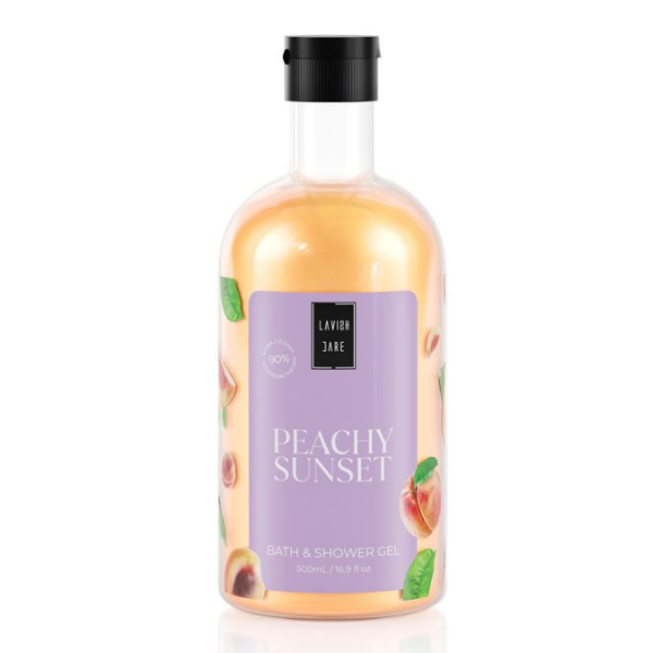 Lavish Care Bath & Shower Gel Peachy Sunset 500Ml