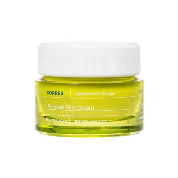 Korres Santorini Grape Poreless Skin Cream, 40Ml