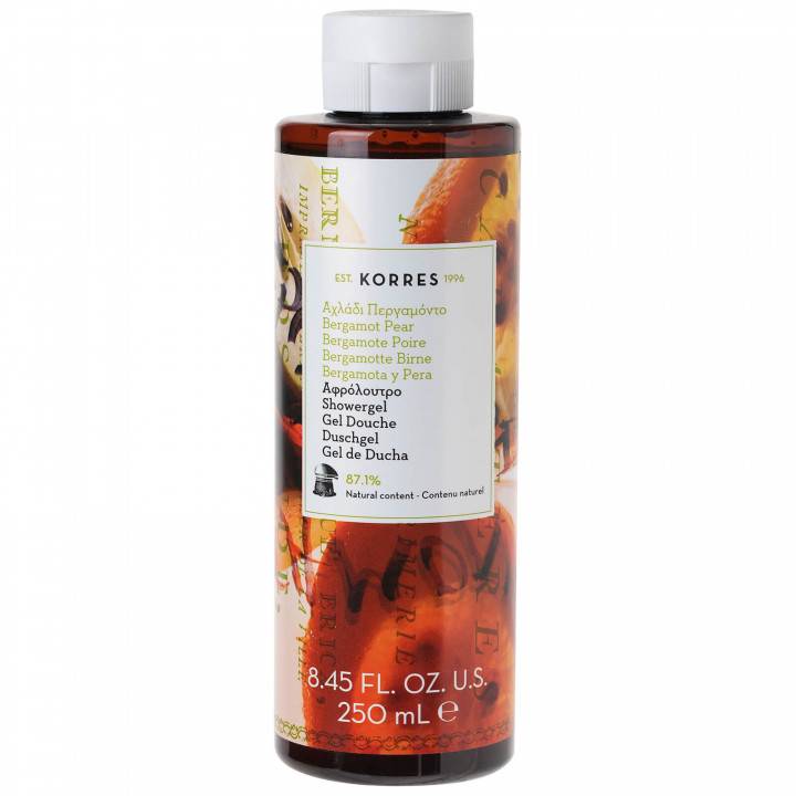 Korres Bergamot Pear Shower Gel 250Ml