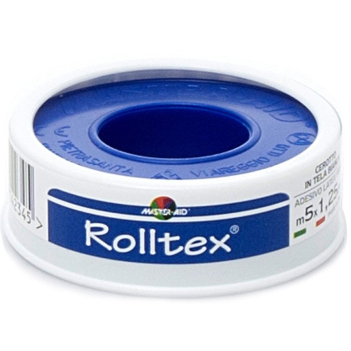 Master Aid Roll-Tex #130.01 White, Plasters, 5M X 1,25Cm