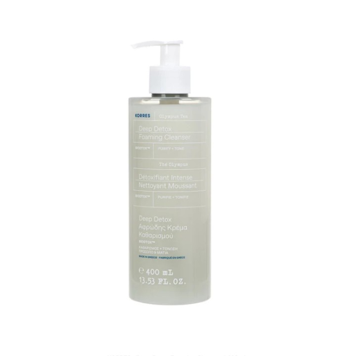 Korres Deep Detox Foaming Cleanser 400Ml