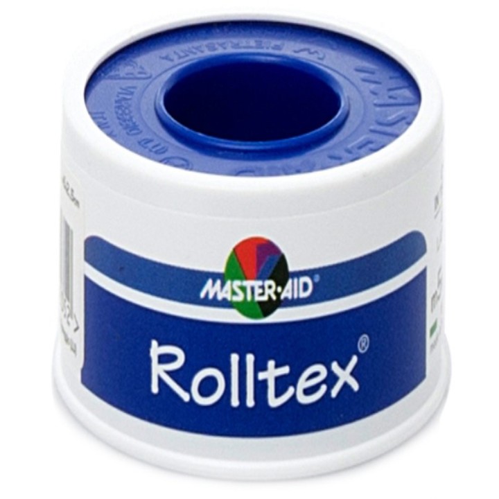 Master Aid Roll-Tex #130.03 White, Plasters, 5M X 5Cm