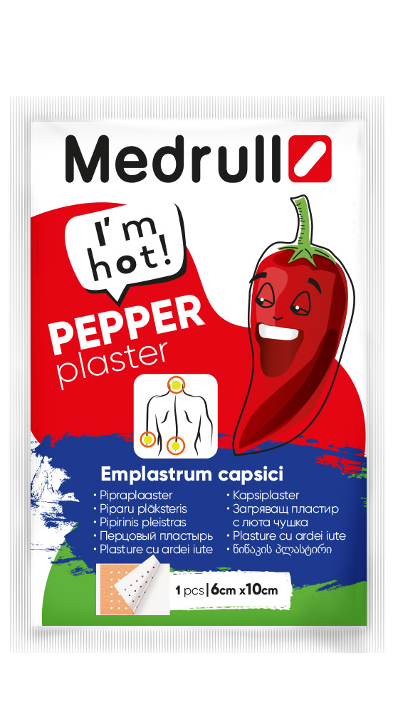 Medrull Pepper Plaster 6Cmx10Cm