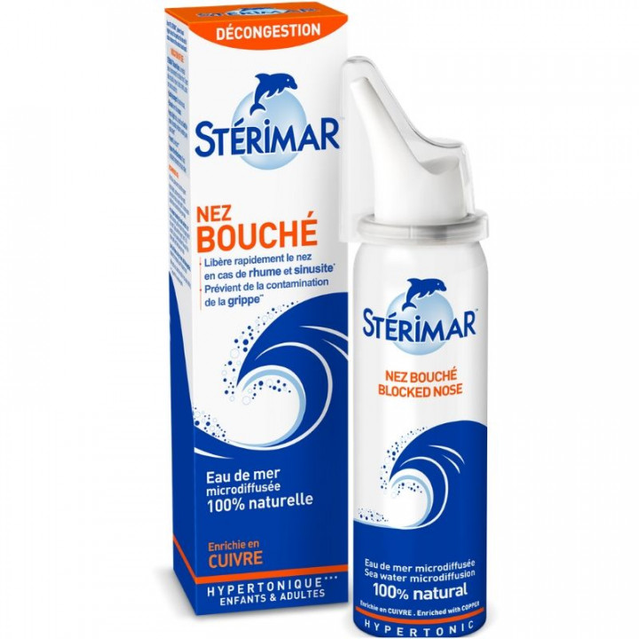 Sterimar Blocked Nose Hypertonic Nasal Spray 100Ml
