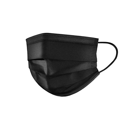 Surgical Face Mask Black 10 Pieces