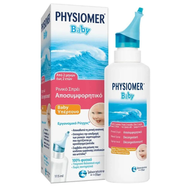 Physiomer Baby Hypertonic 115Ml