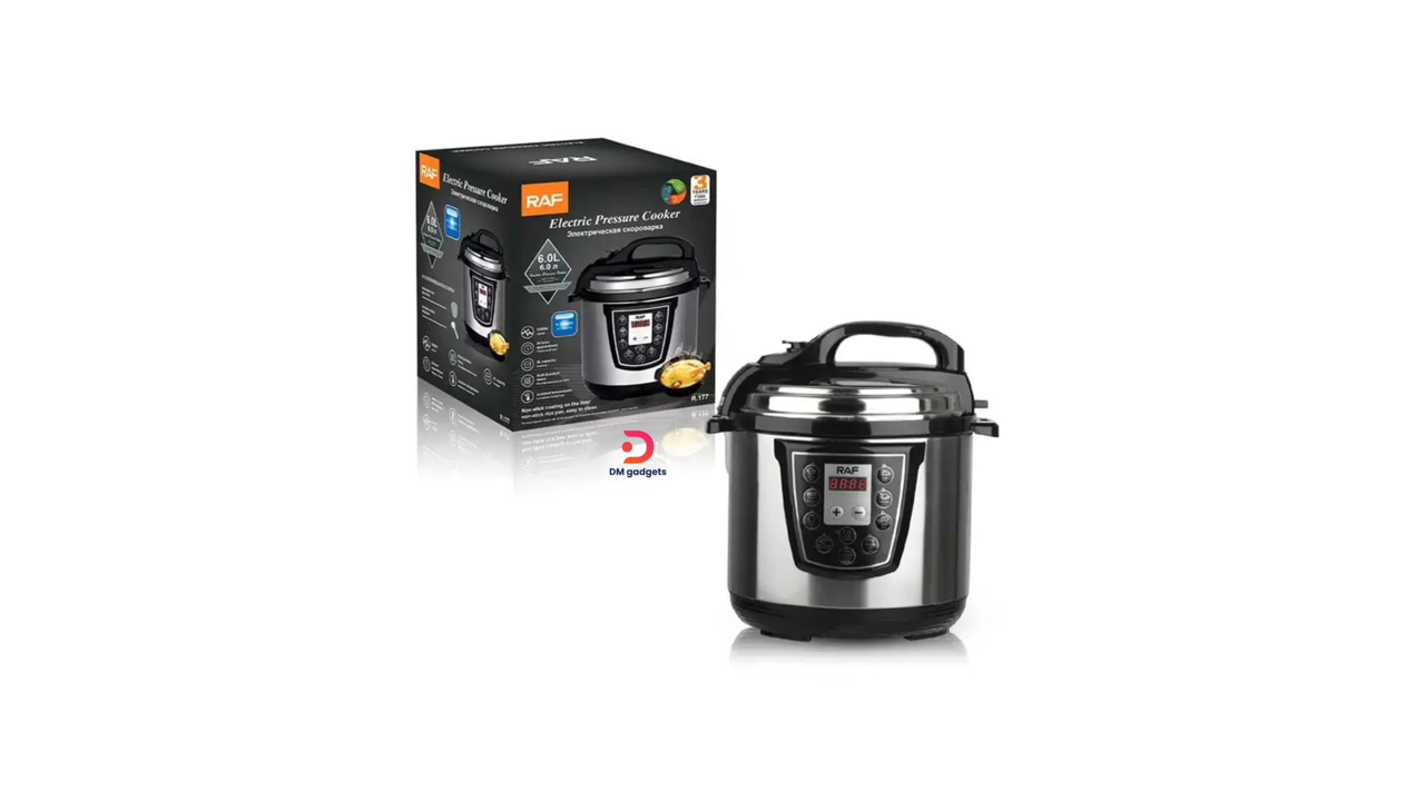 642A9#RAF® R.177 Electric Pressure Cooker 6.0L 1000W – Electric Pressure Cooker