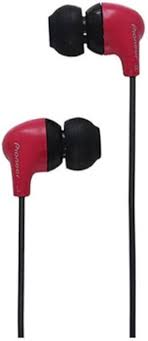 Pioneer SE-CL501-R In-Ear Headphones, Red