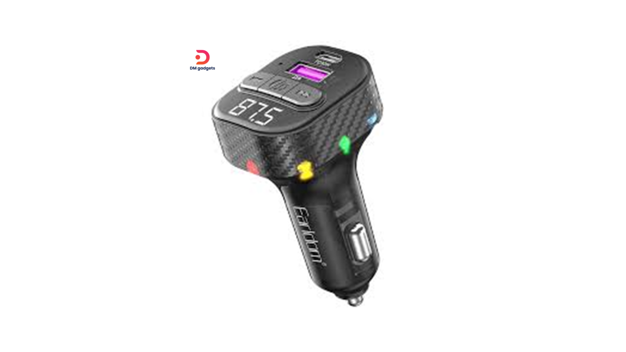 327B#Earldom®ET-M107 Bluetooth Car FM Transmitter with USB Charger