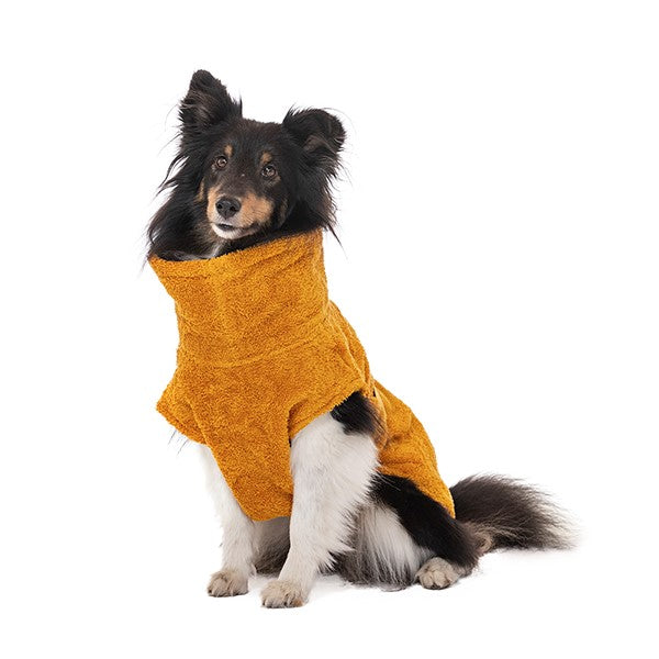 Lills Dog Bathrobe Organic Cotton Amber S