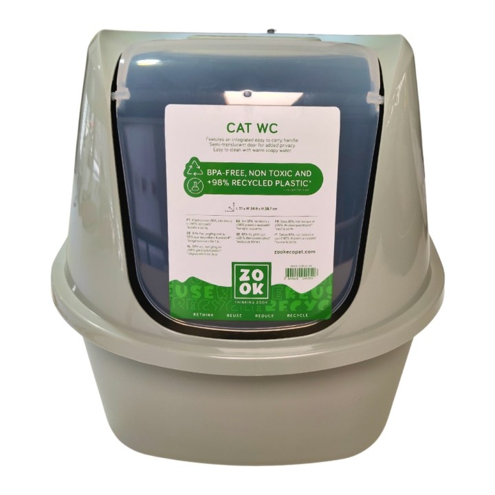 Zook Cat Toilet With Recycled Plastic Plastic