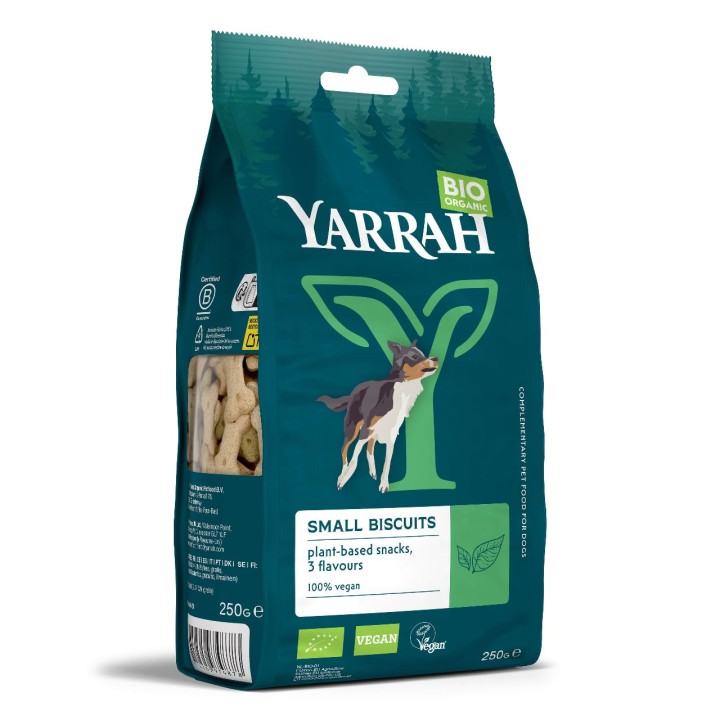Yarrah Bio Dog Vegan Biscuits Small 250G