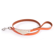 Martin Sellier Collar Leather Miami Gold/Orange T75