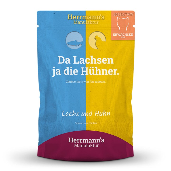 Herrmann Salmon With Chicken 100G
