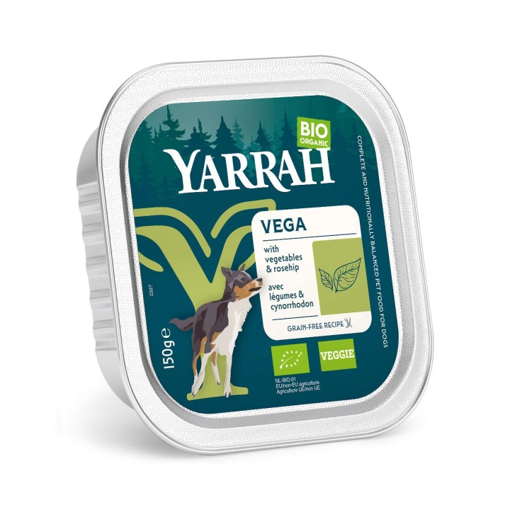 Yarrah Bio Vega Dog Food Chunks 150G
