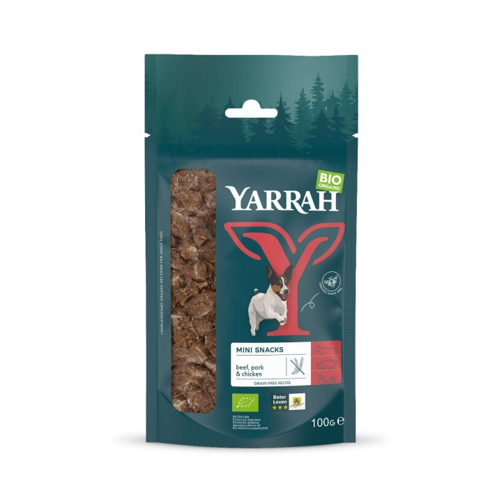 Yarrah Bio Dog Mini Snacks 100G
