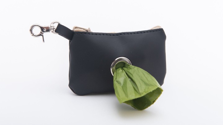 Project Blu Amalfi - Apple Leather Poo Bag Holder Holder