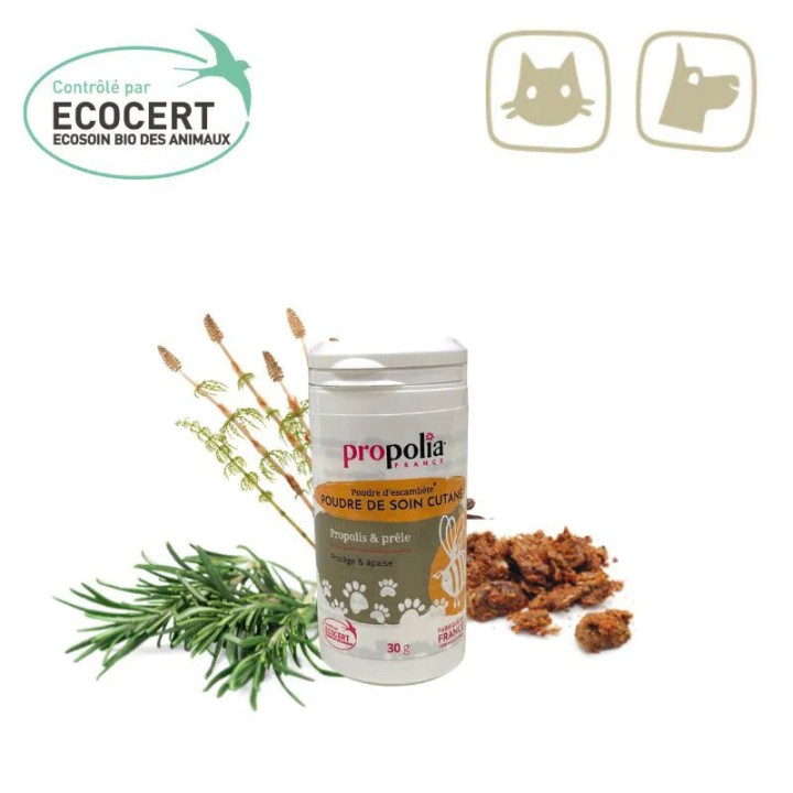 Propolia Skin Powder For Pets With Propolis Propolis