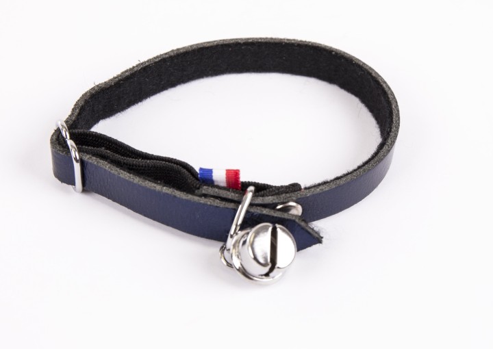 Martin Sellier Dakota Cat Collar Blue