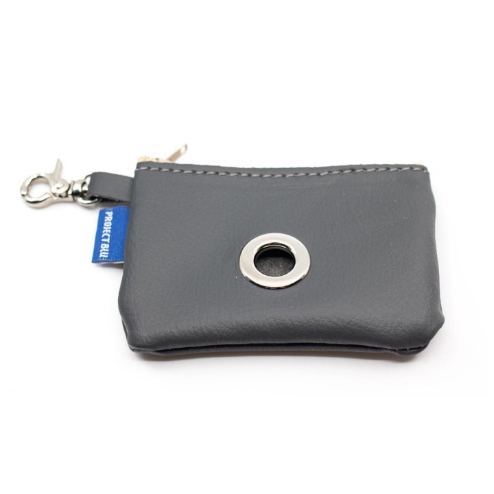 Project Blu Malibu - Recycled Leather Poo Bag Holder Holder