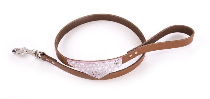 Martin Sellier Miami Leash T100 -Pink/Brown- T100