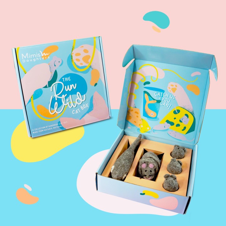 Mimis Daughters The Run Wild Cat Toy Box Box