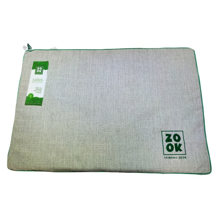 Zook Rectangular Cushion Gravel 60X40Cm