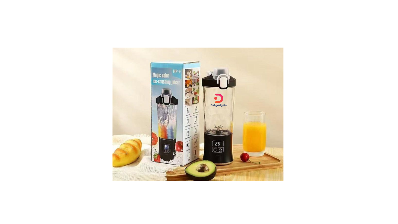 642Q14B#HP-09®Ice-Crushing Juicer Handheld blender – Black