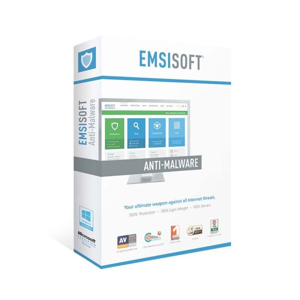 EMSISOFT ANTI-MALWARE HOME / 1 YEAR / 1 PC DIGITAL LICENCE