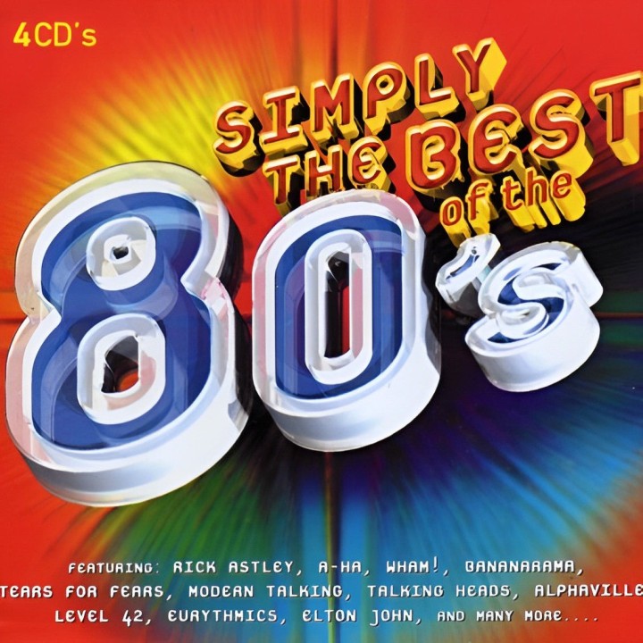 Simply The Best Of The 80's - Various Artists (1999) 4CD Music Album (Used)