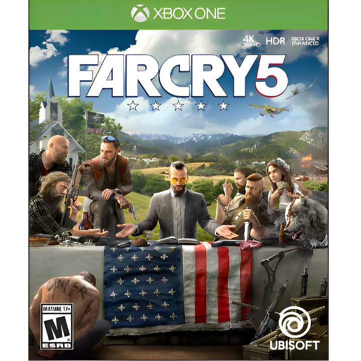 Far Cry 5 - By Ubisoft - XBOX ONE (BRAND NEW - FACTORY SEALED)